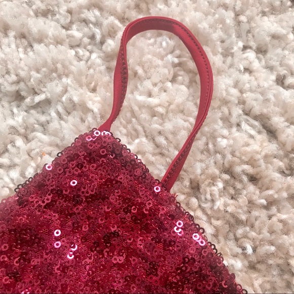 Penny Sequined V-neck Bralette - Picture 3 of 6
